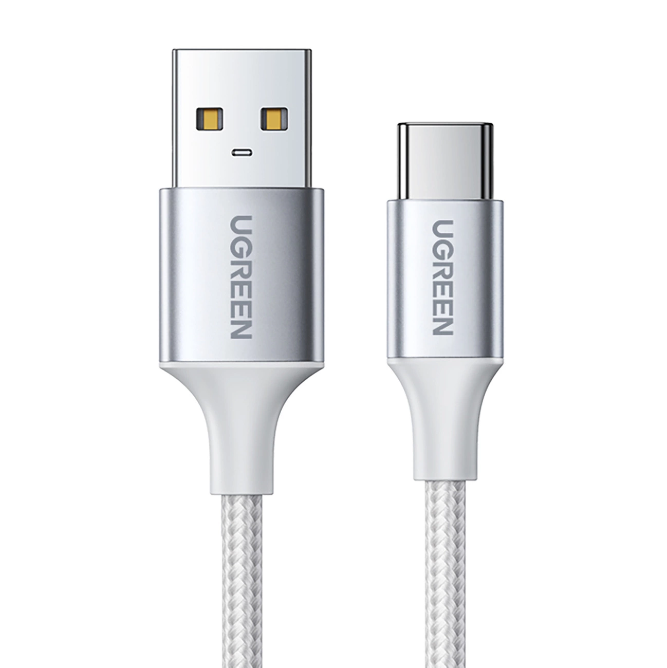 Ugreen US288 60132 USB-A / USB-C QC 3.0 3A Cable 1.5m - White, Ugreen 60132-ugreen 60132-ugreen