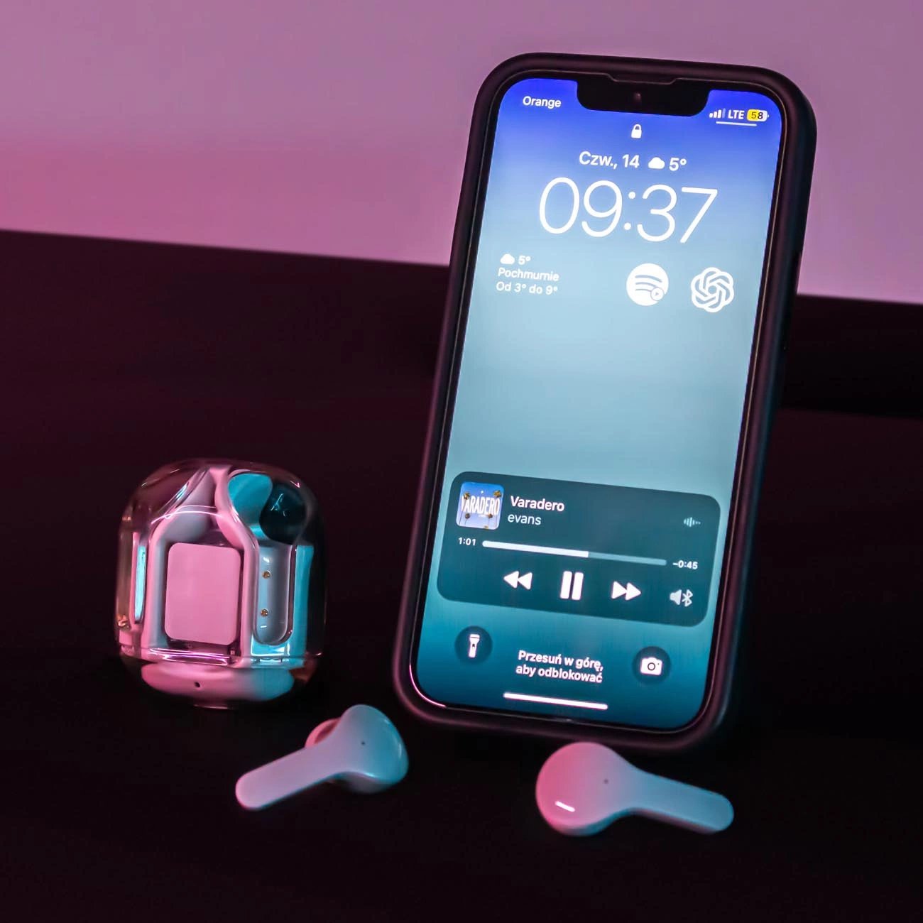 Acefast T6 TWS Bluetooth In-Ear Wireless Headphones - Pink, Acefast 6974316281566 6974316281566