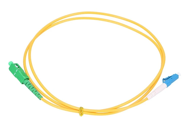 Extralink Patchcord SC/APC-LC/UPC, Single-mode, Simplex, G657A, 3mm, 1m, EXTRALINK EX.2770 5902560362770