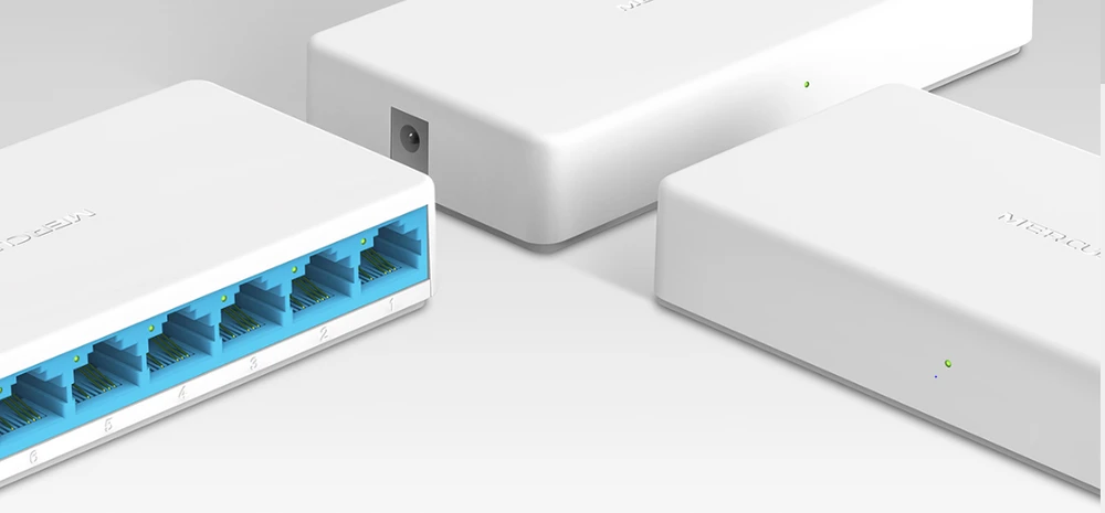 Mercusys MS108 Switch, 8x RJ45 100Mb/s, MERCUSYS MS108(EU) 6957939000387