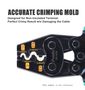 Non-insulated Terminals Ratchet Crimping Tool (1.5-6mm²)176mm, CP-151B Pro'sKit CP-151B