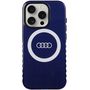 Audi IML Big Logo MagSafe case for iPhone 15 Pro Max - blue, Audi 6955250227407 6955250227407