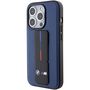 BMW M Grip Stand Bicolor case for iPhone 15 Pro - navy blue, BMW 3666339204822 3666339204822