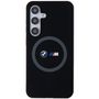 BMW M Silicone Printed Ring MagSafe case for Samsung Galaxy S24+ - black, BMW 3666339242909 3666339242909