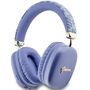 Guess GCube Metallic Script Logo Headphones - Purple, Guess 3666339220815 3666339220815