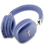 Guess GCube Metallic Script Logo Headphones - Purple, Guess 3666339220815 3666339220815
