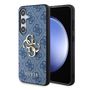 Guess 4G Big Metal Logo case for Samsung Galaxy S24+ - blue, Guess 3666339241285 3666339241285