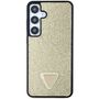 Guess Rhinestone Triangle case for Samsung Galaxy S24+ - gold, Guess 3666339241100 3666339241100