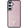 Guess Rhinestone Triangle case for Samsung Galaxy S24+ - pink, Guess 3666339241070 3666339241070