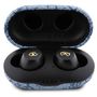 TWS Guess 4G Metal Bluetooth headphones with ENC docking station - blue, Guess 3666339220853