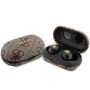 TWS Guess 4G Metal Bluetooth headphones with ENC docking station - brown, Guess 3666339220846 3666339220846