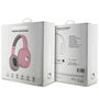 Hello Kitty Metal Logo Bluetooth on-ear headphones - pink, Hello Kitty 3666339190491 3666339190491