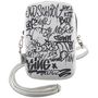 Hello Kitty Graffiti Kitty Head bag - white, Hello Kitty 3666339190224