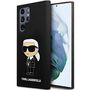 Karl Lagerfeld Silicone Ikonik case for Samsung Galaxy S24 Ultra - black, Karl Lagerfeld 3666339242312 3666339242312