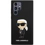 Karl Lagerfeld Silicone Ikonik case for Samsung Galaxy S24 Ultra - black, Karl Lagerfeld 3666339242312 3666339242312
