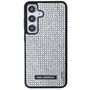 Karl Lagerfeld Rhinestone Metal Logo case for Samsung Galaxy S24 - silver, Karl Lagerfeld 3666339241902 3666339241902