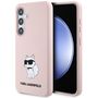 Karl Lagerfeld Silicone Choupette case for Samsung Galaxy S24+ - pink, Karl Lagerfeld 3666339242367 3666339242367