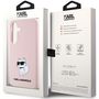 Karl Lagerfeld Silicone Choupette case for Samsung Galaxy S24+ - pink, Karl Lagerfeld 3666339242367 3666339242367
