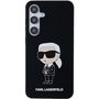 Karl Lagerfeld Silicone Ikonik case for Samsung Galaxy S24+ - black, Karl Lagerfeld 3666339242305 3666339242305