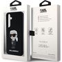 Karl Lagerfeld Silicone Ikonik case for Samsung Galaxy S24+ - black, Karl Lagerfeld 3666339242305 3666339242305