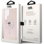 Karl Lagerfeld IML Choupette MagSafe case for Samsung Galaxy S24 Ultra - pink, Karl Lagerfeld 3666339243142 3666339243142