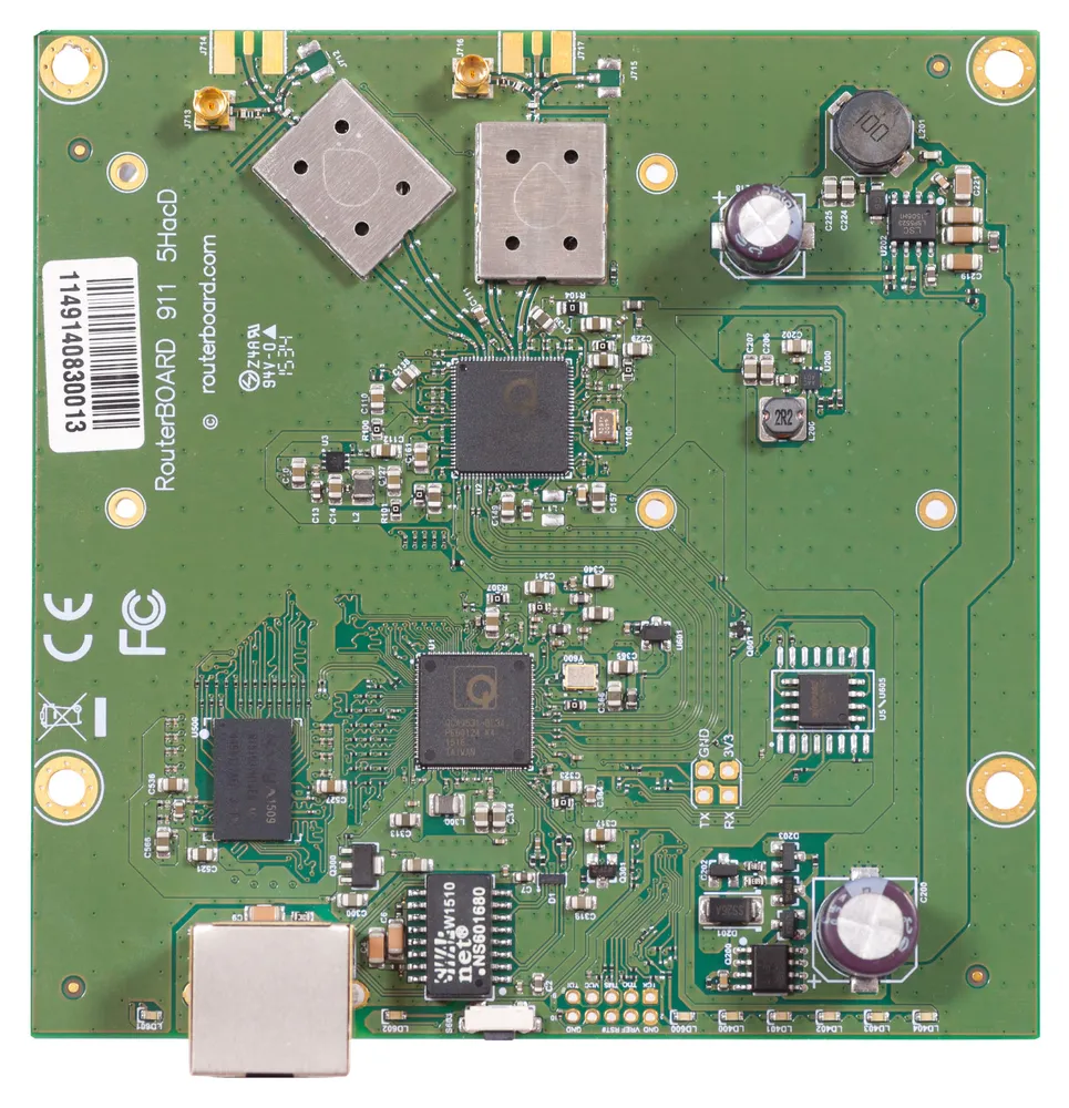 MikroTik 911 Lite5 ac | WiFi Router | RB911-5HacD, 5GHz, 1x RJ45 100Mb/s, MIKROTIK RB911-5HACD 4752224002792
