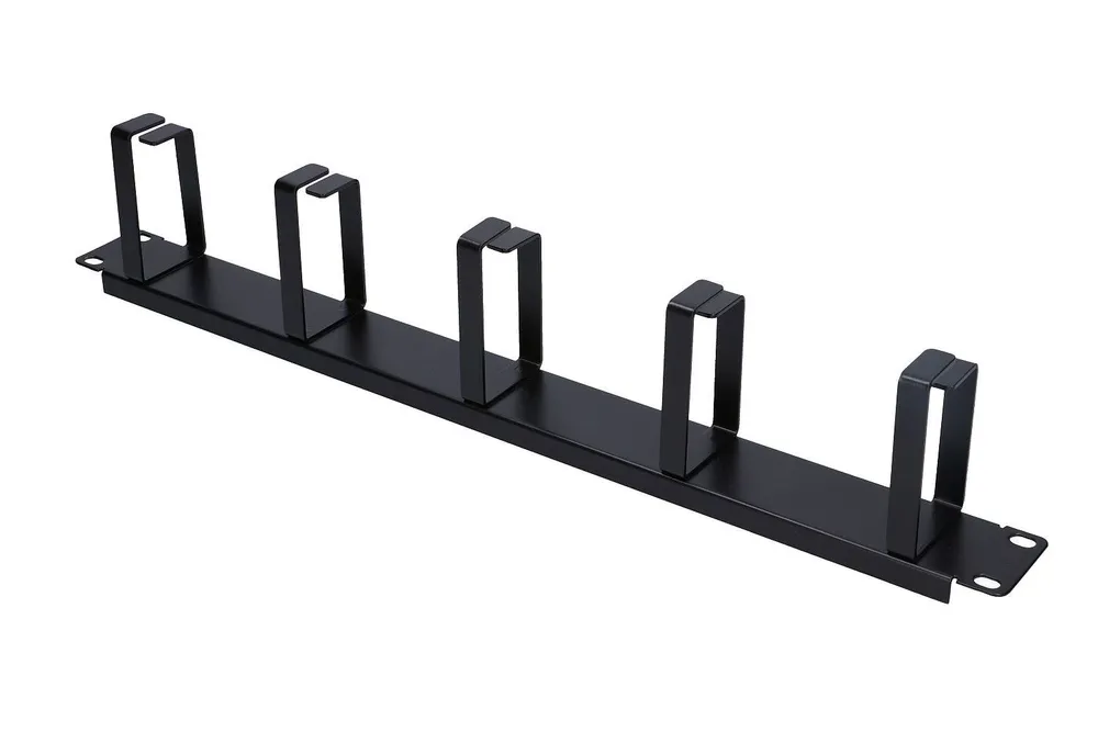 Extralink | Cable organizer | 1U, black, EXTRALINK EX.8680 5902560368680