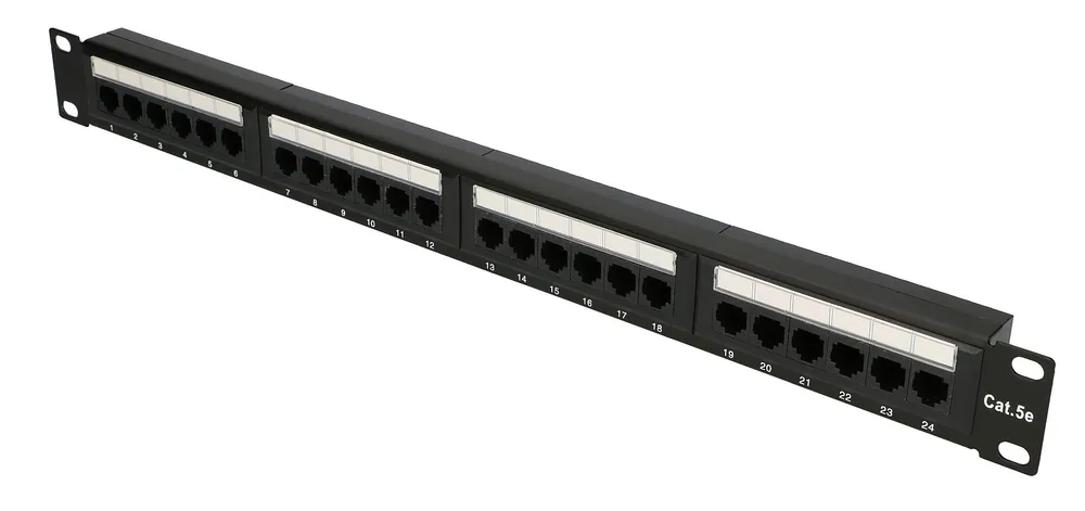 Extralink CAT5E UTP V2 | Patchpanel | 24 port, EXTRALINK EX.9809 5902560369809