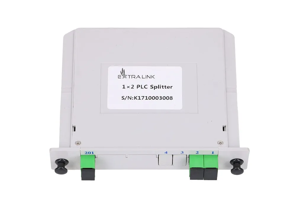 Extralink 1:2 PLC SC/APC | Splitter | Slot Type, EXTRALINK EX.11533 5903148911533