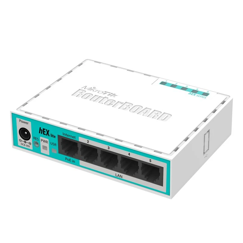 MikroTik hEX lite | Router | RB750r2, 5x RJ45 100Mb/s, MIKROTIK RB750R2 4752224000378