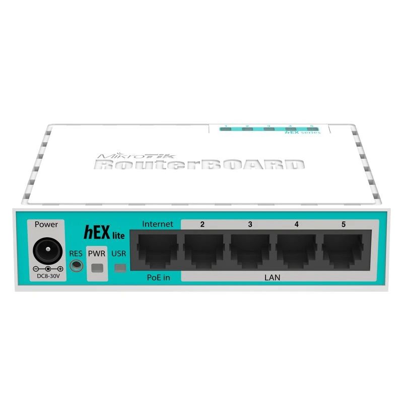 MikroTik hEX lite | Router | RB750r2, 5x RJ45 100Mb/s, MIKROTIK RB750R2 4752224000378