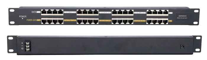 Extralink 16 Port | PoE Injector | 16x 100Mb/s RJ45, Rackmount, EXTRALINK EX.1995 5902560361995