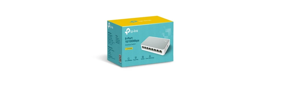 TP-Link TL-SF1008D | Switch | 8x RJ45 100Mb/s, TP-LINK TL-SF1008D 6935364020071