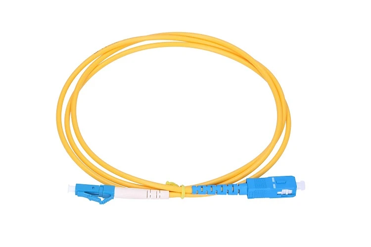 Extralink SC/UPC-LC/UPC | Patchcord | Single mode, Simplex, G657A, 3mm, 1m, EXTRALINK EX.1469