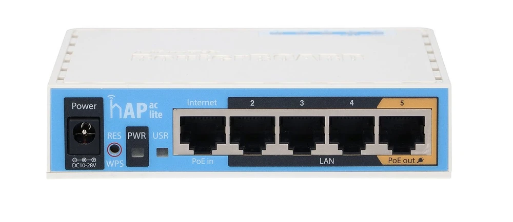 MikroTik hAP ac lite | WiFi Router | RB952Ui-5ac2nD, Dual Band, 5x RJ45 100Mb/s, MIKROTIK RB952UI-5AC2ND 4752224003195