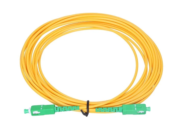 Extralink SC/APC-SC/APC | Patchcord | Single mode, Simplex, G652D, 3mm, 10m, EXTRALINK EX.12370 5903148912370