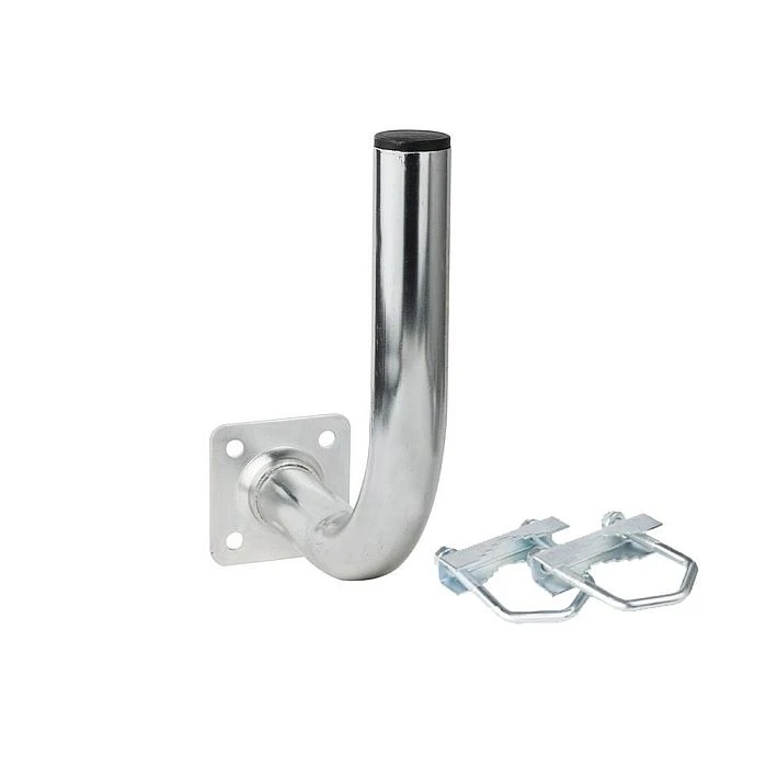 Extralink L200 | Balcony handle | 200mm, with u-bolts M8, steel, galvanized, EXTRALINK EX.6785 5902560366785