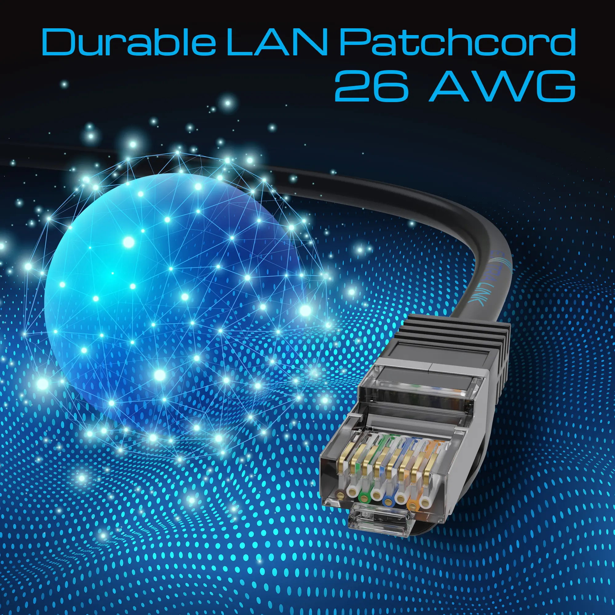 Extralink Kat.5e FTP 3m | LAN Patchcord | Copper twisted pair, EXTRALINK EX.7621 5902560367621