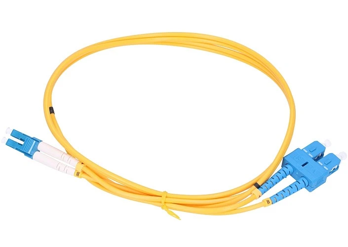 Extralink SC/UPC-LC/UPC | Patchcord | PVC, Single mode, Duplex, G652D, 3mm, 3m, EXTRALINK EX.7775 5902560367775