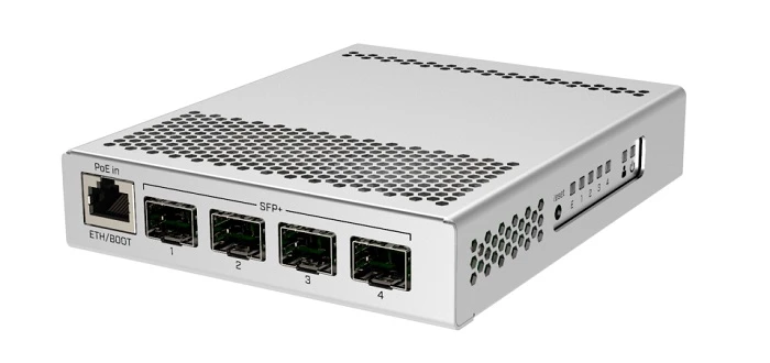 MikroTik CRS305-1G-4S+IN | Switch | 1x RJ45 1000Mb/s, 4x SFP+, MIKROTIK CRS305-1G-4S+IN 4752224002136