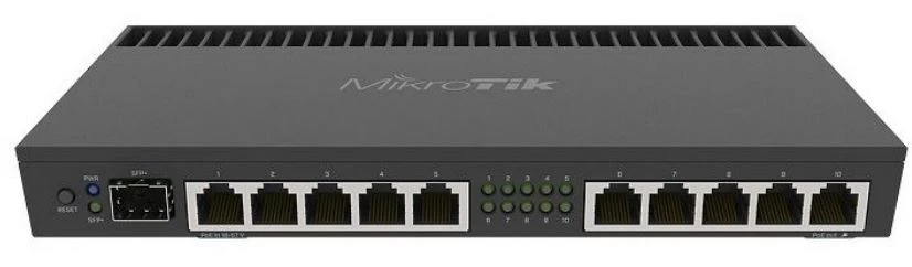 MikroTik RB4011IGS+RM | Router | 10x RJ45 1000Mb/s, 1x SFP+, MIKROTIK RB4011IGS+RM 4752224002730