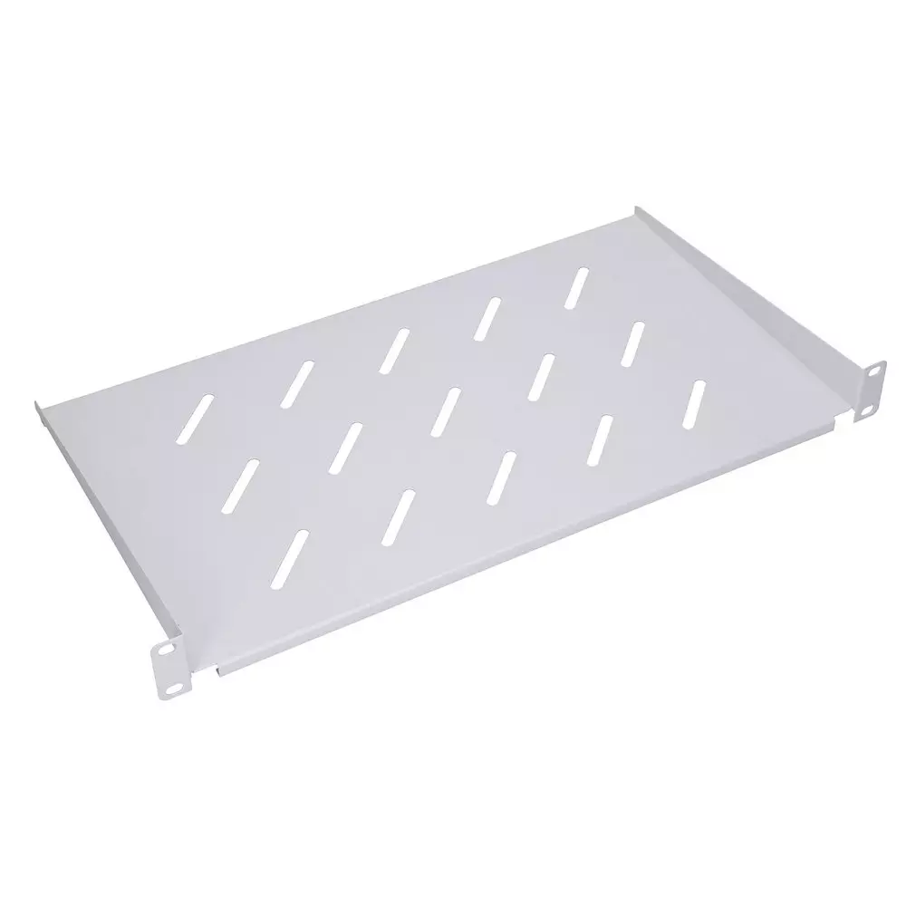 Extralink 1U 350mm Gray | Shelf | 19", for wall cabinets, EXTRALINK EX.14497 5903148914497