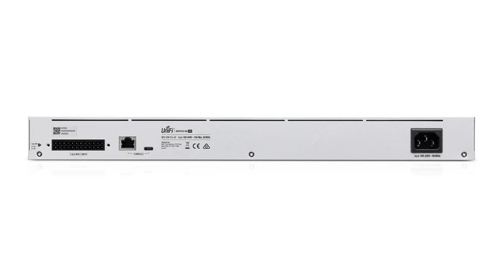 Ubiquiti USW-PRO-48-POE | Switch | UniFi, 40x RJ45 1000Mb/s PoE+, 8x RJ45 1000Mb/s PoE++, 4x SFP+, 600W, UBIQUITI USW-PRO-48-POE-EU 0817882027656