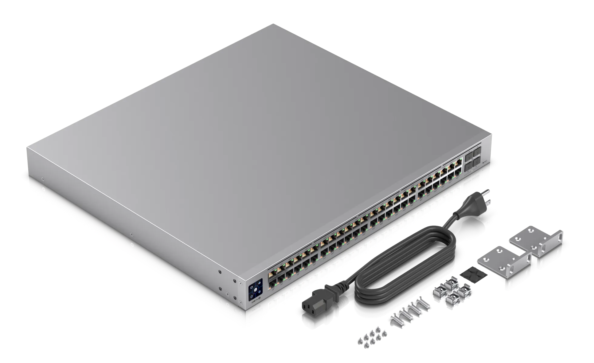 Ubiquiti USW-PRO-48-POE | Switch | UniFi, 40x RJ45 1000Mb/s PoE+, 8x RJ45 1000Mb/s PoE++, 4x SFP+, 600W, UBIQUITI USW-PRO-48-POE-EU 0817882027656