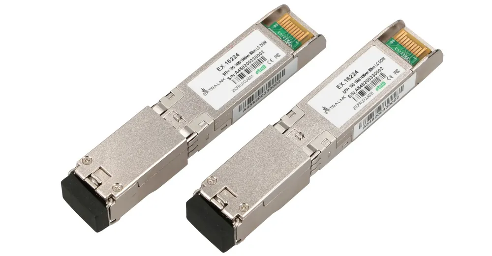 Extralink SFP+ 10G | SFP WDM Module | 10Gbps, 1490/1550nm, single mode, 80km, LC, pair, EXTRALINK EX.16224 5903148916224