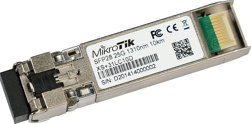 MikroTik XS+31LC10D | SFP/SFP+/SFP28 Module | 1/10/25Gb/s, SM, 10km, 1310nm, MIKROTIK XS+31LC10D 5903148917962