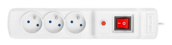 Armac Multi M3 | Power strip | anti-surge system, 3 sockets, 3m cable, gray, ARMAC MULTI M3 3M GRAY 5904722193215