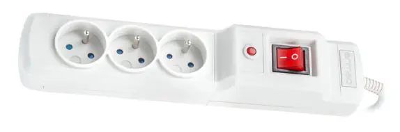 Armac Multi M3 | Power strip | anti-surge system, 3 sockets, 3m cable, gray, ARMAC MULTI M3 3M GRAY 5904722193215