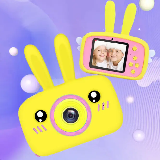 Extralink Kids Camera H23 Yellow | Camera | 1080P 30fps, 2.0" screen, EXTRALINK EXTRALINK H23 YELLOW 5903148918655