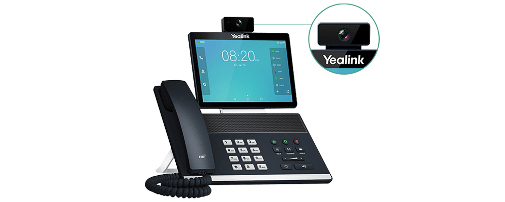 Yealink VP59 | VoIP Phone | touch screen, WiFi, Bluetooth, 1080p camera, YEALINK VP59 6938818304802